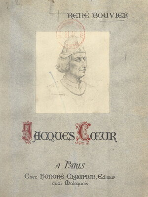 cover image of Jacques Cœur, un financier colonial au XVe siècle